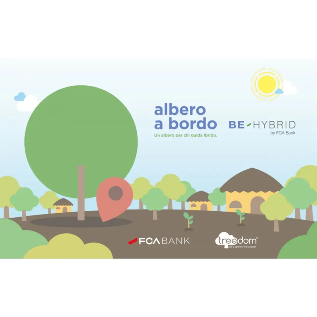 Immagine News Albero a bordo: l’impegno di FCA Bank per una mobilità sostenibile