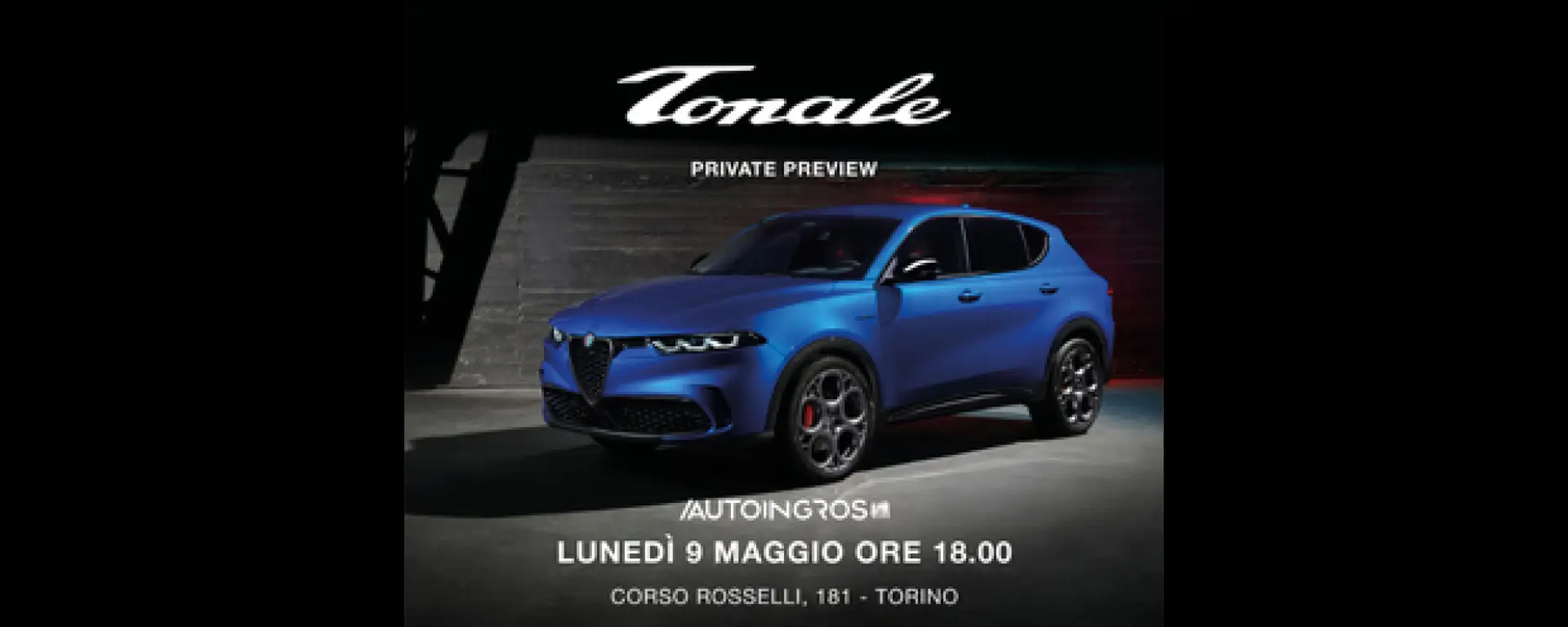 Immagine News Il 9 Maggio Anteprima Alfa Romeo Tonale Corso Rosselli 181 Torino