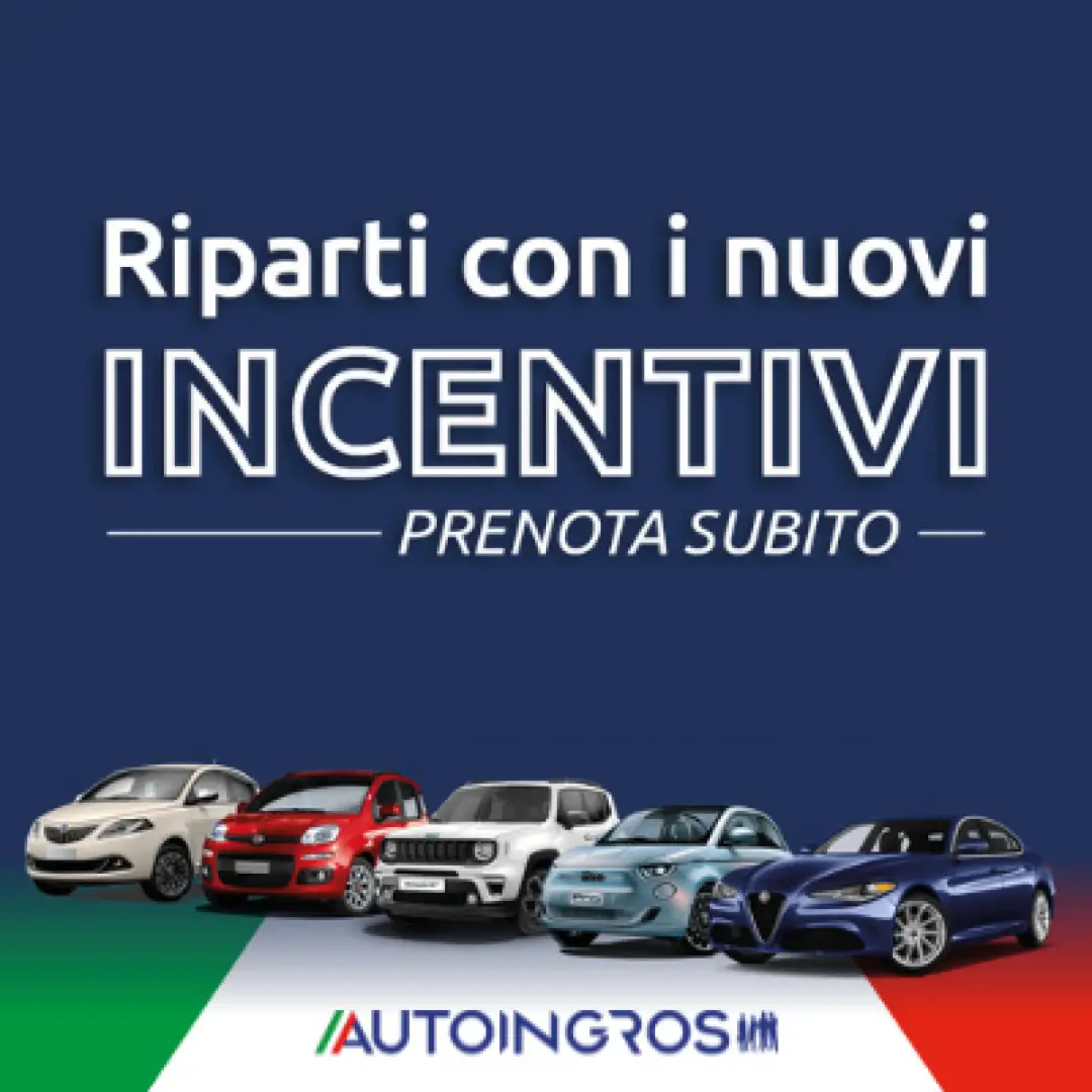 Immagine News Riparti con gli Incentivi rifinanziati affrettati a riservare il Tuo in Autoingros
